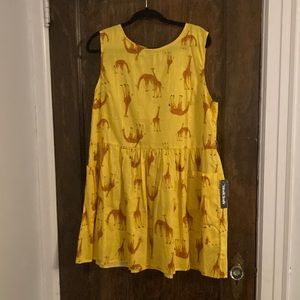 ModCloth giraffe dress.